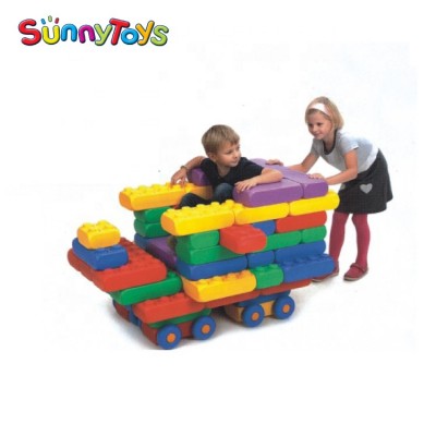 plastic big building blocks for nursery school