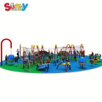 Children soft playground made in china modern playground equipment gym training