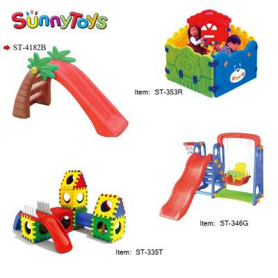 children indoor play equipment indoor plastic slide for kids school play room