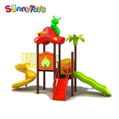 Children plastic outdoor playground made in china outdoor playground animal sculpture