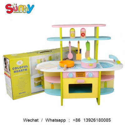 Kindergarten plastic playhouse play kitchen toy